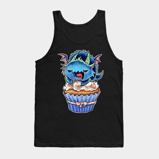 Cupcake dragon angry static Tank Top by BiancaRomanStumpff